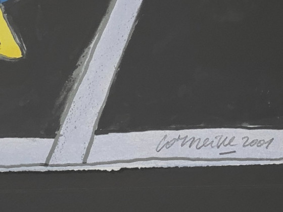 Image 1 of Corneille - Woman with Dove - E.A 3/10 - 2001 - Hand signed