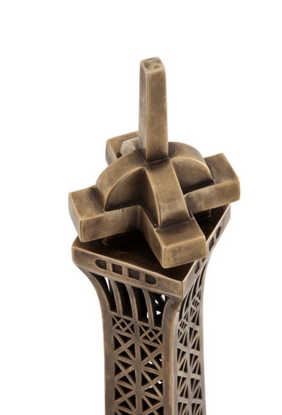 Image 1 of Neue Tafellampe Eichholtz Eiffel XXL in Kupfer Eiffeltoren 110 hoch