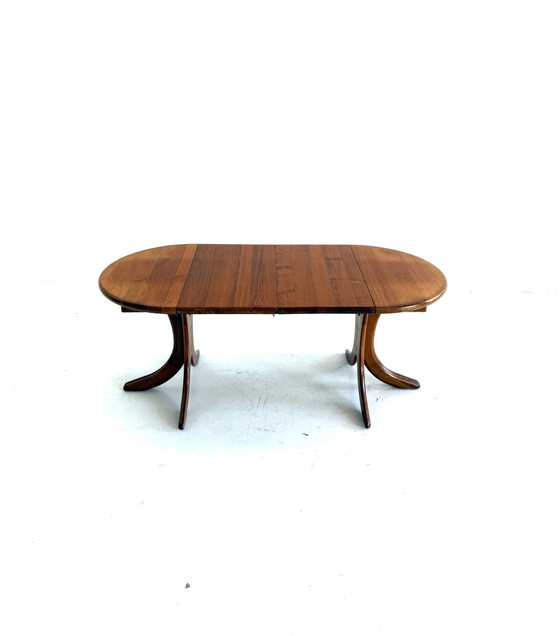 Table à manger extensible vintage, Arebbo Møbler '70 – Tables de salle à manger, Wood, Metal (photo 6 of 13)