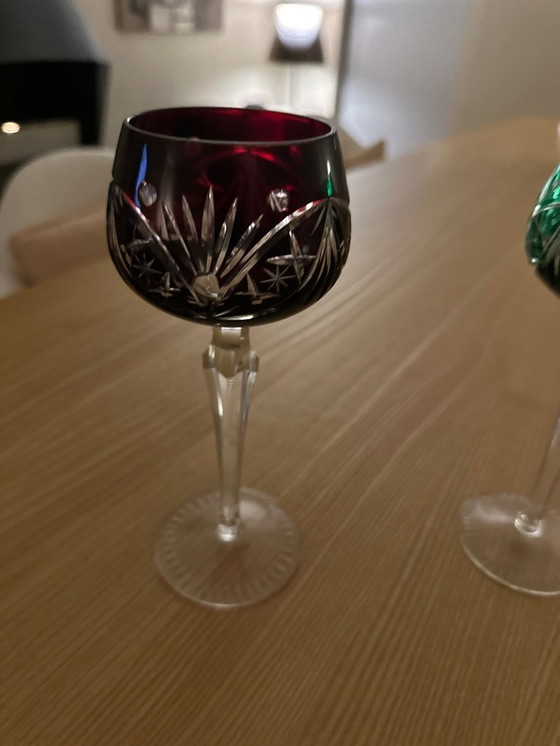 Image 1 of Verres à vin colorés