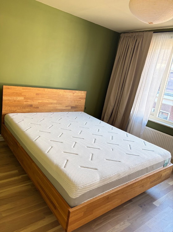 Image 1 of Floating oak bed frame from Frohraum.de / B34-SK