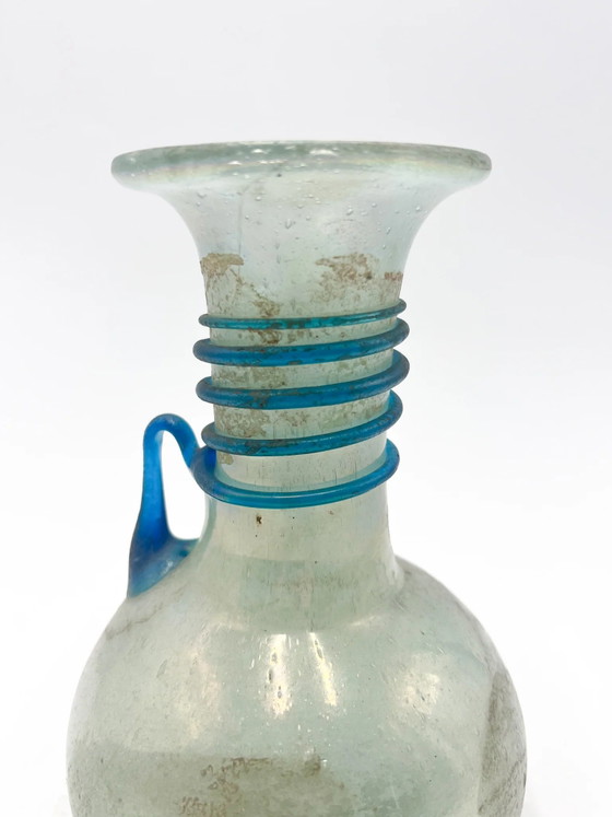 Vaso in vetro Scavo blu Cenedese, inizio XX secolo – Vasi (photo 6 of 12)