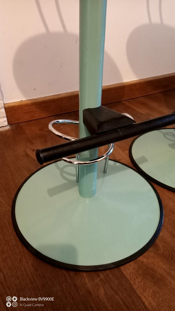 Image 1 of 4 Bar stools 'Marlon' by Bonaldo 80's