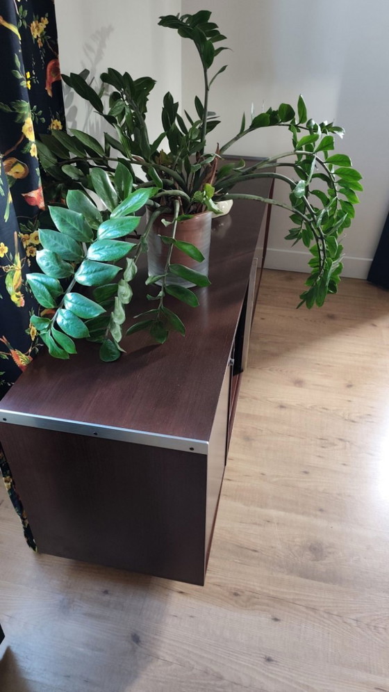 Image 1 of RARE RECTO VERSO sideboard, 1950s by Alberto Rosselli, in rosewood