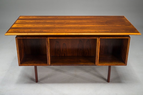 Image 1 of Mid Century Freistehender Schreibtisch, 1960er Jahre