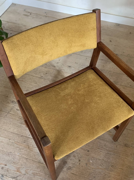 Poltrona vintage danese di Borge Mogensen in velluto giallo – Poltrone, Velvet, Scandinavian (photo 7 of 8)
