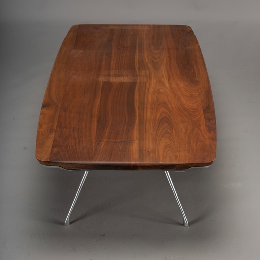 Niedriger Couchtisch aus Teakholz von Design on Stock