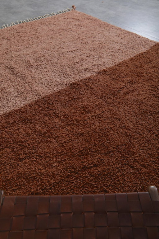 Tappeto marocchino color ruggine e tumbleweed, 3x2 m