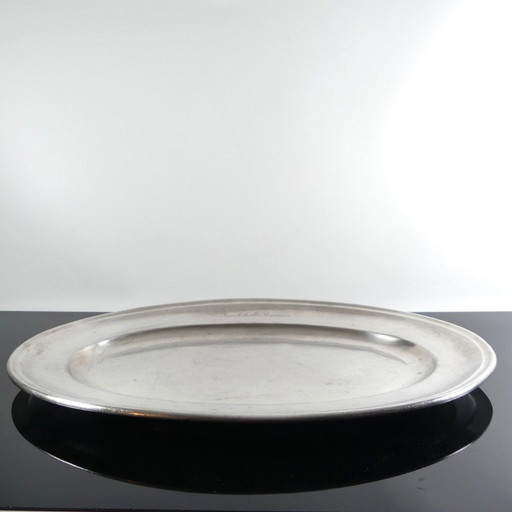 XXL Christofle Art Deco tray 57 x 38.5 cm, silver-plated, a piece of history