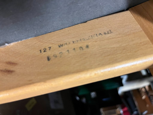 Postmoderne Esszimmerstühle aus Eiche mit hoher Rückenlehne, 1980er Jahre – 6er-Set