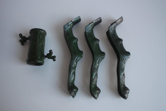 Image 1 of Vintage kerstboomstandaard, Tsjecho-Slowakije, jaren 1960.