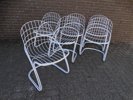 Image 1 of 6x Theme / Gastone Rinaldi / pascale Esszimmerstühle