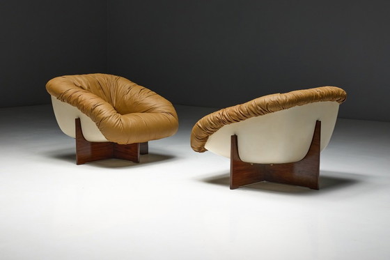 Image 1 of Poltrone MP-61 di Percival Lafer, Brasile, anni '70