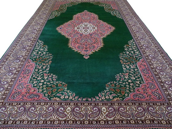 Image 1 of XXL Ladik – 400 x 265 cm – Wolle auf Baumwolle – Handgeknüpft in der Türkei
