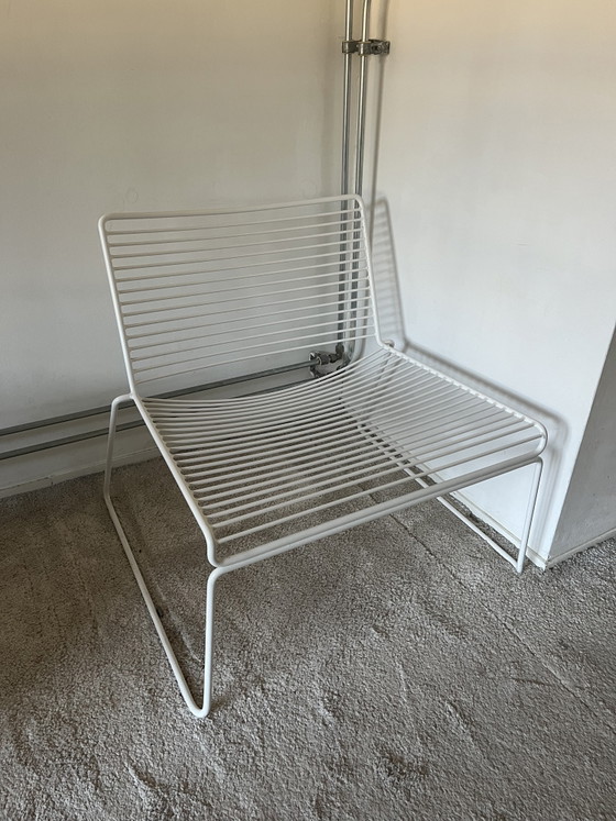 Hay Fauteuil Draadstoel Model Hee Wit – Metal (photo 5 of 5)