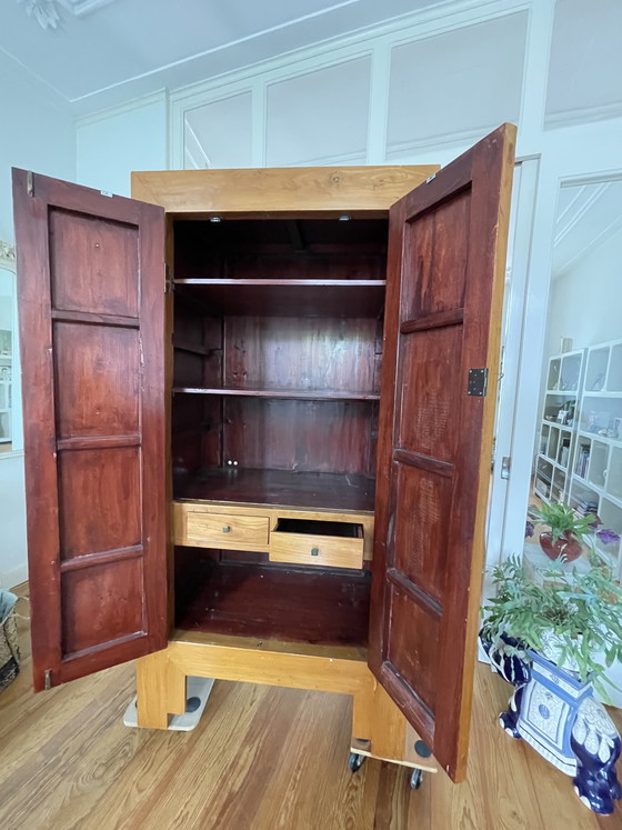 Image 1 of Massivholzschrank