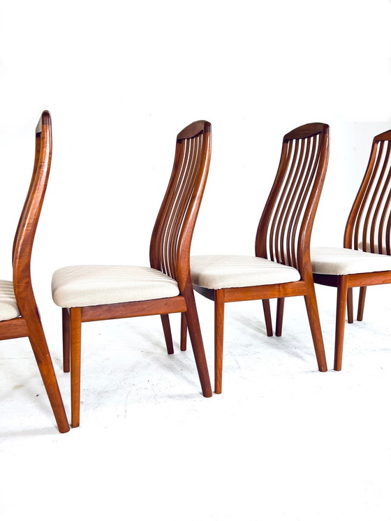 Image 1 of 5x vintage dining chair Kai Kristiansen '70s