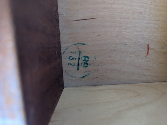 Image 1 of Vintage houten bureau 1960s