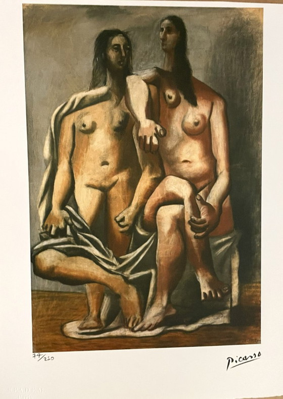 Pablo Picasso (1881–1973) – Zwei Badende – Lithographien & Drucke, Paper (photo 3 of 5)