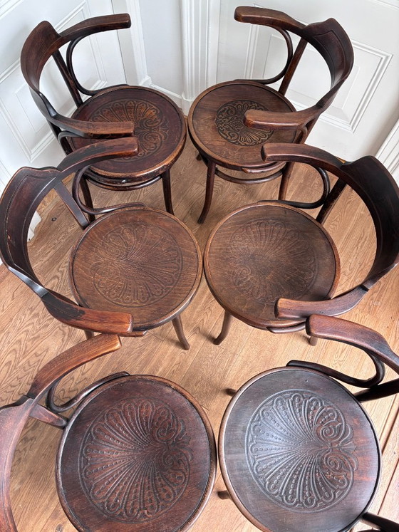 6x Poltrone stile Thonet – Legno (photo 6 of 18)
