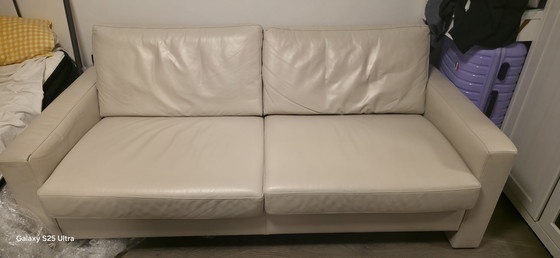 Image 1 of Sofá de cuero Premium Ewald Schillig – Sehr guter Zustand, Múnich“