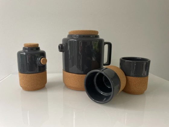 Image 1 of Juego de café/té Alma Gémea – cerámica y corcho – Portugal