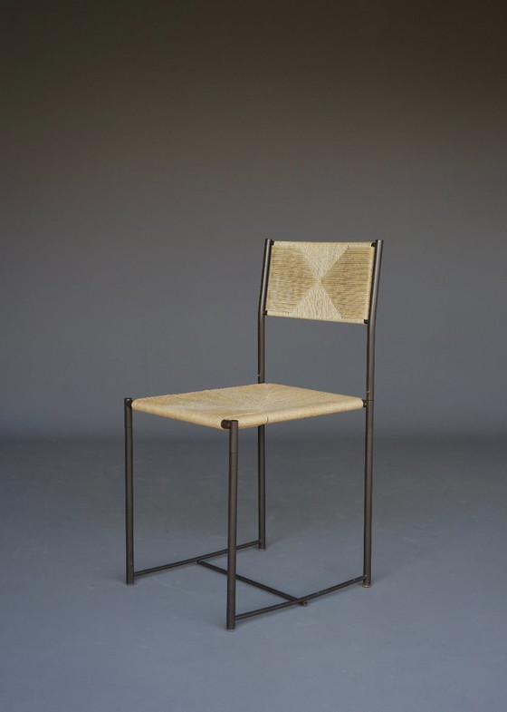 Image 1 of Set di 6 sedie da pranzo 'Paludis 150' di Giandominoco Belotti per Alias ​​Italia, anni '80