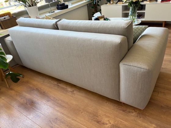 Image 1 of Bolia Gest Schlafsofa 2½ Sitzer – Studio Nooi | Baize Stahlgrau | Geölte Eiche