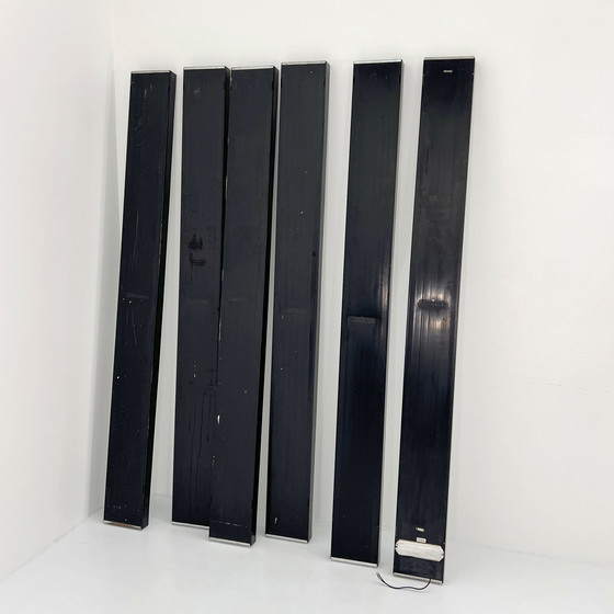 Image 1 of Set Gronda spiegels, kapstokken & verlichting door Luciano Bertoncini voor Elco, 1970S