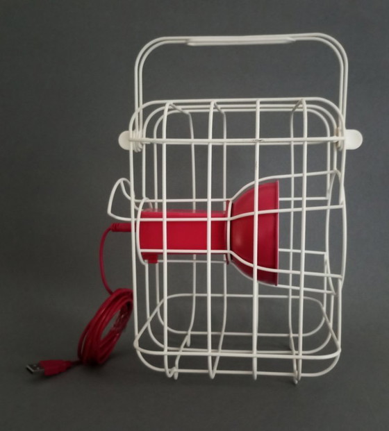 Image 1 of Matali Crasset 'Nomad' diseño industrial LED lámpara de mesa iKEA 2017