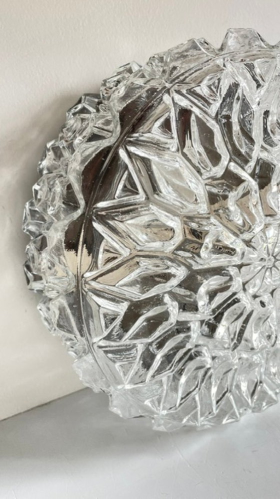 Luxalp N°220 Semi-Crystal Ceiling/Wall Light, 1950s – Glass (photo 19 of 28)