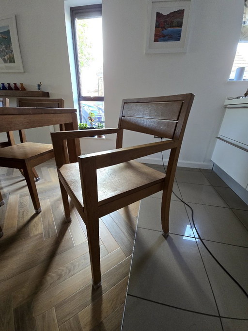 Ethnicraft 2,5 m Esstisch mit 10 Stühlen