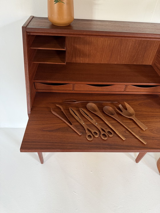 Image 1 of Utensili da cucina vintage in teak danese anni '60