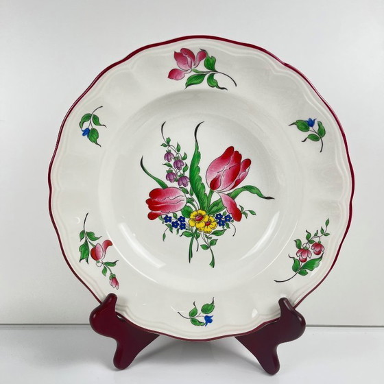 Image 1 of Set van 6 KG Lunéville "Streetlight" soepborden