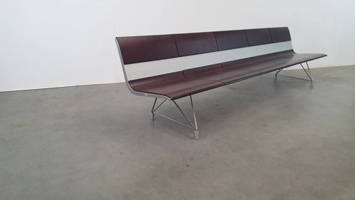 Sellex AERO design bank XL aluminium Bank 311cm BULO