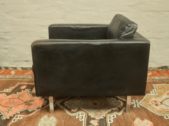 Image 1 of Fauteuil lounge en cuir COR des débuts, années 1950
