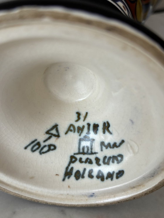 Image 1 of GOLDEN ETERICATE VASE Original No. 108