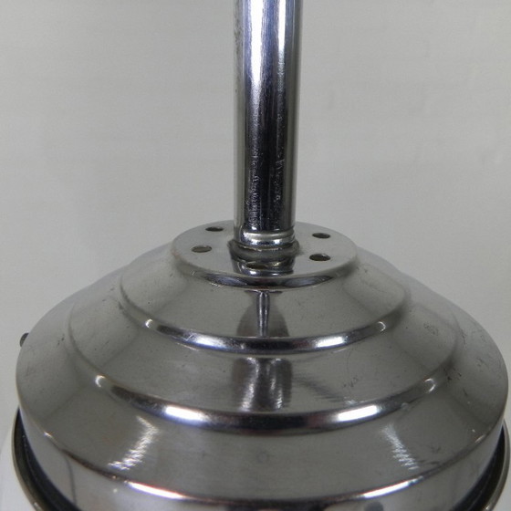 Image 1 of Art Deco hanglamp met opaline kap, jaren 30