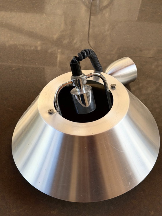 Image 1 of Lampada a sospensione Rise and Fall Mid-Century, attribuita a Jo Hammerborg per Fog & Mørup, anni '70