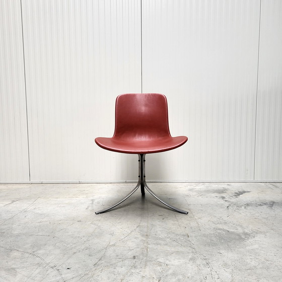 Image 1 of 6X Poul Kjaerholm Pk9 Chaise Par Fritz Hansen