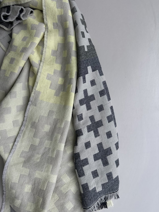 Image 1 of HAY plaid Plus 9, 100% wool