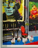 Renè screen print artwork 20x20cm, the surreal gallery, pop, home, furnishing