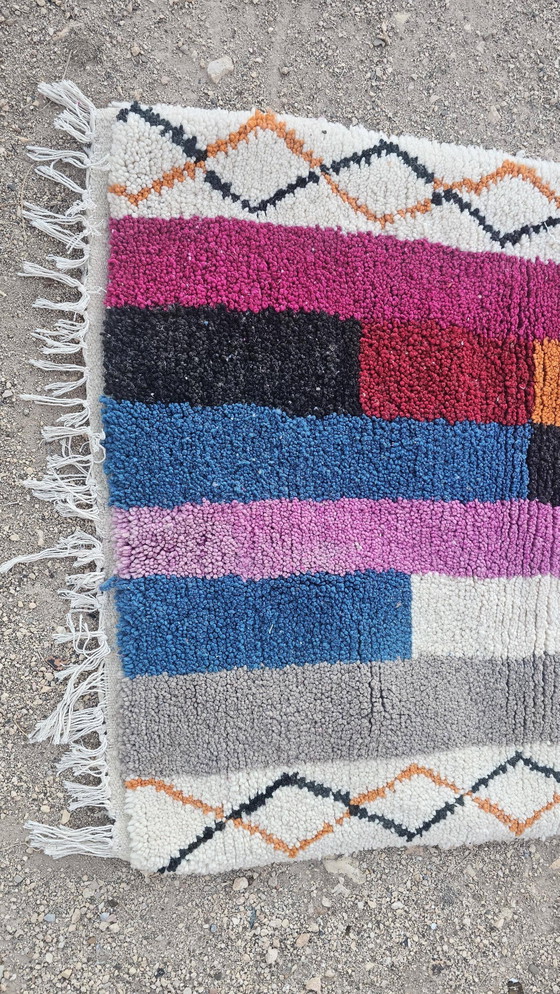 Tappeto berbero naturale fatto a mano 2.5x1.5 m – Tappeti, Wool (photo 6 of 15)