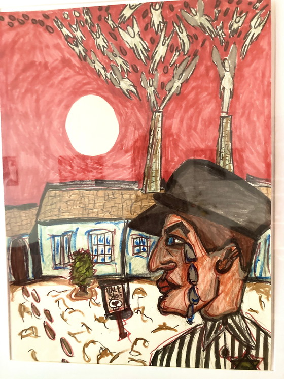 Image 1 of Pintura de Max Moszkowicz: Zeide