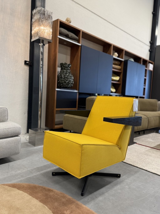 Rietveld Originals Press Room Chair Tissu Jaune