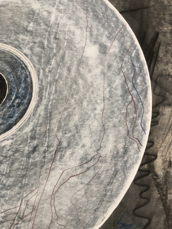 Image 1 of Serie di 4 originali vintage anni '80, opere di Marek Janicki