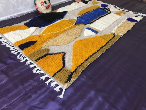 Tappeto berbero in lana autentica 300x150 cm