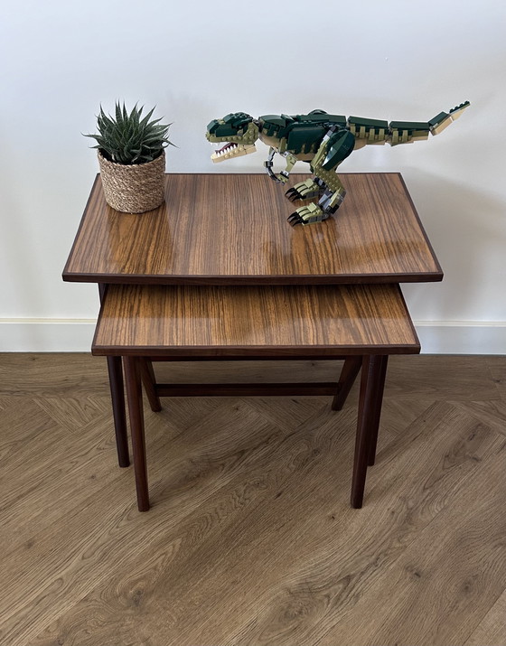 Image 1 of Vintage 1960s Side Table Set/Nesting Tables