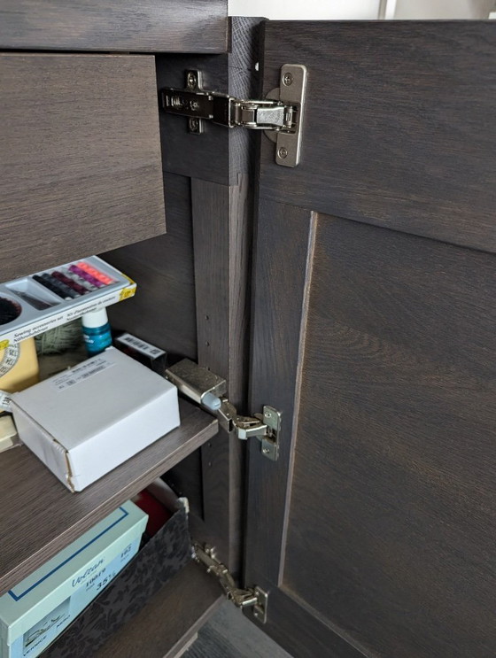 Image 1 of Set da pranzo (tavolo, 6 sedie, credenza, set di specchi)