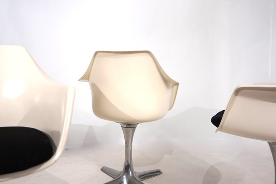 Image 1 of Set of four Arkana 116 dining chairs by Maurice Burke, 1960
